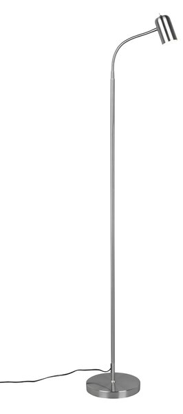 Piantana da Interno GU10 in Metallo Nickel Opaco