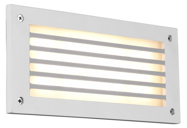 Applique da Esterno a Led in Alluminio Bianco Opaco