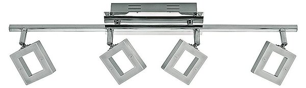 Moderno faretto LED Spot THEO a 4 luci Lampada da soffitto a trave
