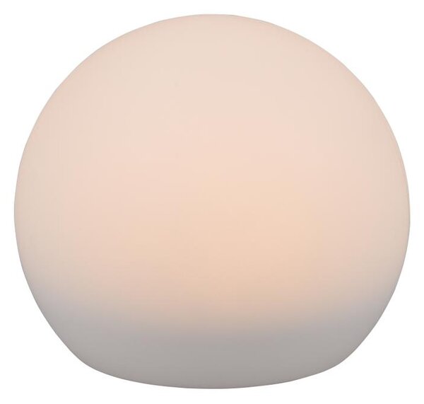 Lampada tavolo da Esterno a LED in Plastica Bianco