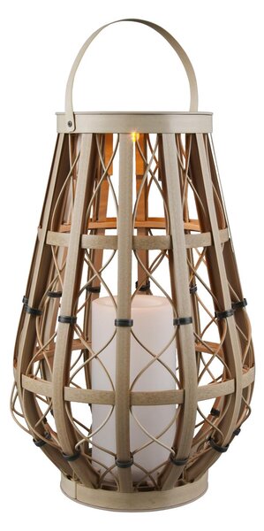 Lampada tavolo da Esterno a LED in Plastica Beige