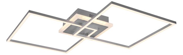 Plafoniera da Interno a led in Metallo Titanio