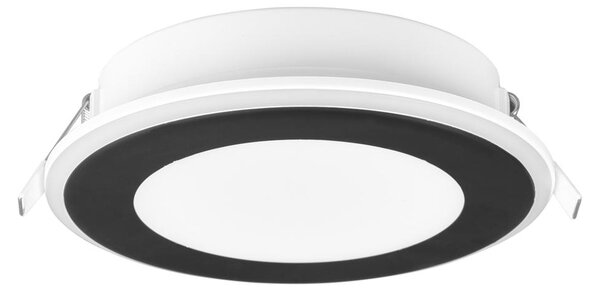 Faretto da Interno a led in Plastica Nero Opaco