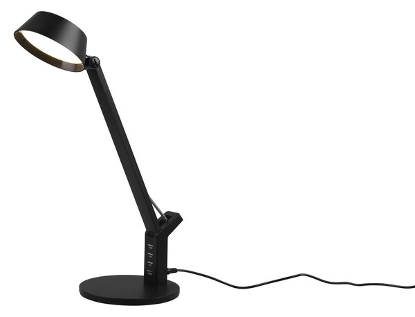 Studio da Interno a led in Plastica Nero Opaco