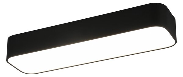 Plafoniera da Interno a led in Metallo Nero Opaco