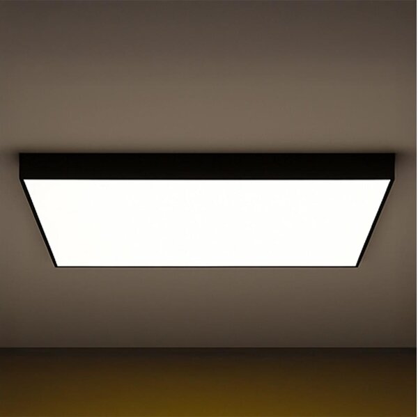 Plafoniera LED/480W/230V 3000/4000/6500K 120x120 cm nera
