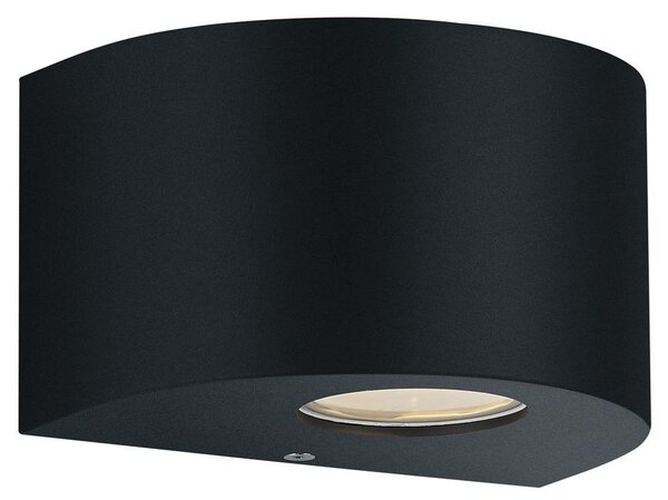 Applique da Esterno a LED in Plastica Nero Opaco