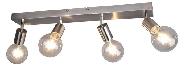 Spot da Interno in Metallo Nickel Opaco