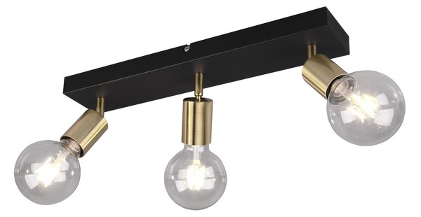 Spot da Interno in Metallo Ottone Satinato
