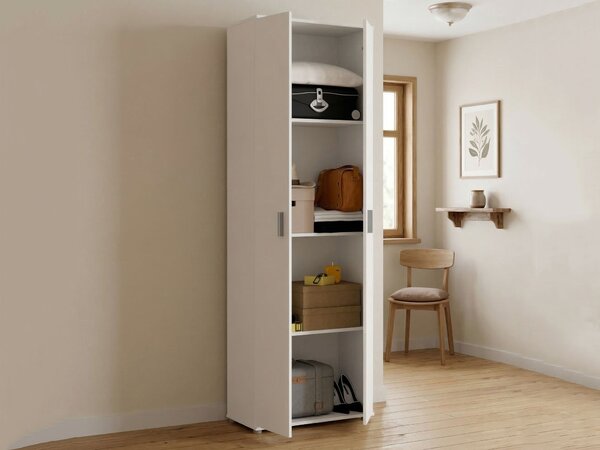 Armadio bianco salvaspazio 61x190h cm - Aixam