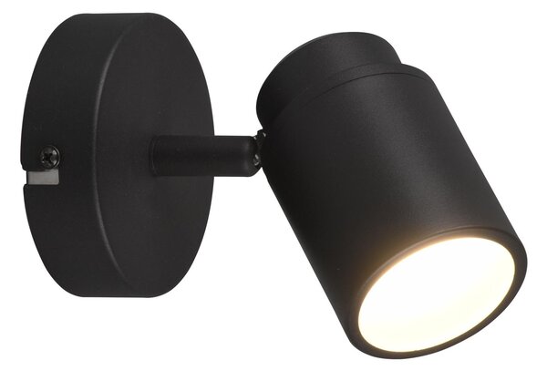 Spot da Interno GU10 in Metallo Nero Opaco