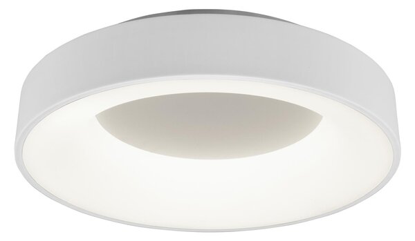 Plafoniera da Interno a Led in Metallo Bianco Opaco