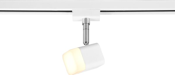 Faretto da Interno a led in Metallo Bianco Opaco