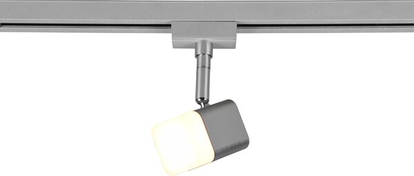 Faretto da Interno a led in Metallo Nickel Opaco