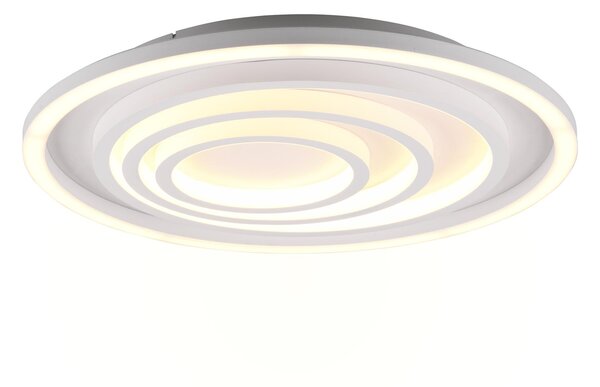 Plafoniera da Interno a LED in Metallo Bianco Opaco