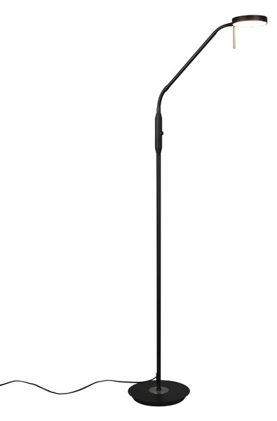 Lampada tavolo da Interno a LED in Metallo Nero Opaco