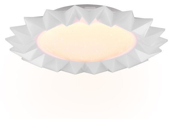 Plafoniera da Interno a LED in Plastica Bianco