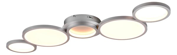 Plafoniera da Interno a LED in Metallo Titanio