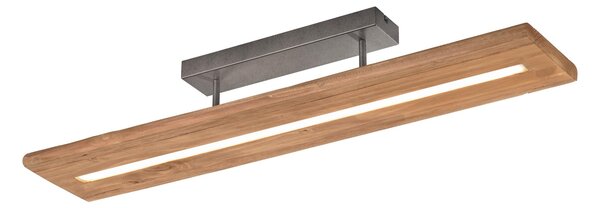 Plafoniera da Interno a LED in Legno naturale Colore di Legno