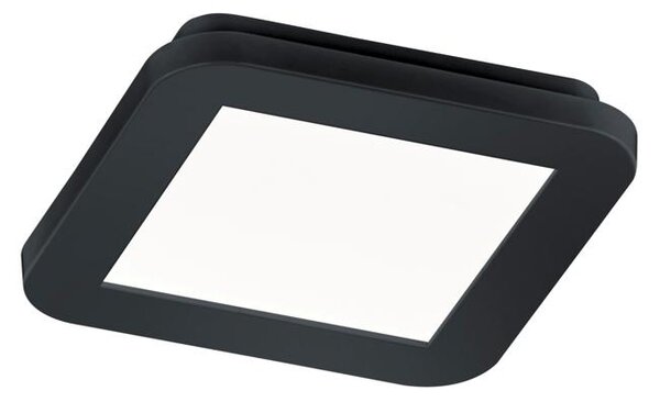 Plafoniera da Interno a LED in Plastica Nero Opaco