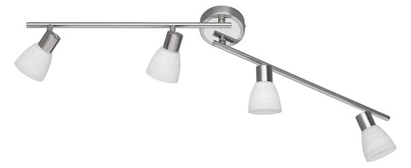 Faretto da Interno a LED in Metallo Nickel Opaco