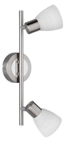 Faretto da Interno a LED in Metallo Nickel Opaco