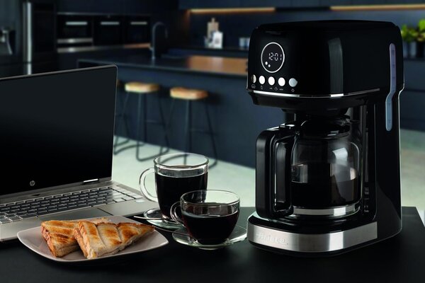 Ariete Macchina Caff Americano Caff Macinato in Polvere 15 Tazze Capacit 1,5 Litri colore Nero - 00M139602AR0 Moderna