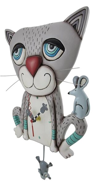 HORLOGE MOUSER CAT ALLEN DESIGNS ART. P1404