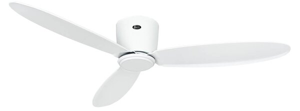 CasaFan Ventilatore da soffitto Smart ECO PLANO II, Ø 132 cm, bianco, DC Eco Plano II, Bianco / Opale, Soggiorno / Sala da pranzo, Plastica, Moderno