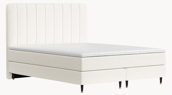 Letto boxspring fatto a mano Kobbe, H3