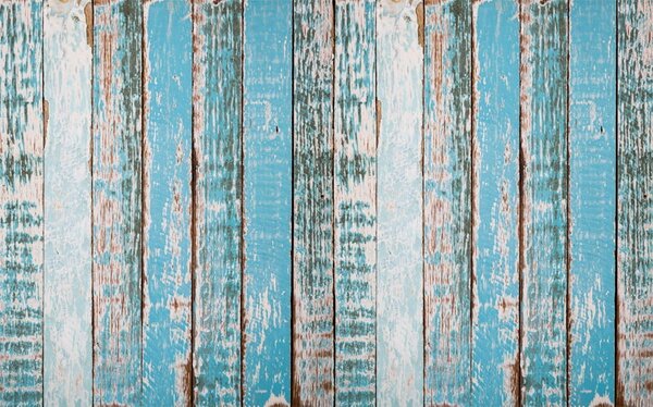 Carta da parati Tavole di legno blu e bianche, Carta da parati Texture, Carta da parati popolare, u17622 - Tapeko.it