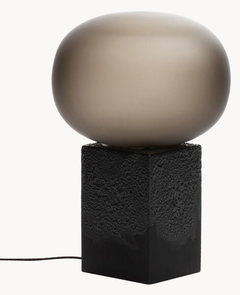 Lampada da tavolo a LED in vetro soffiato Magma One