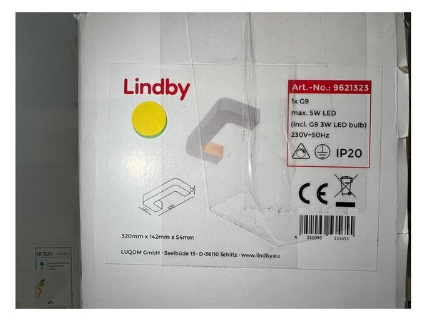 Lindby - LED Applique JULIKA 1xG9/5W/230V