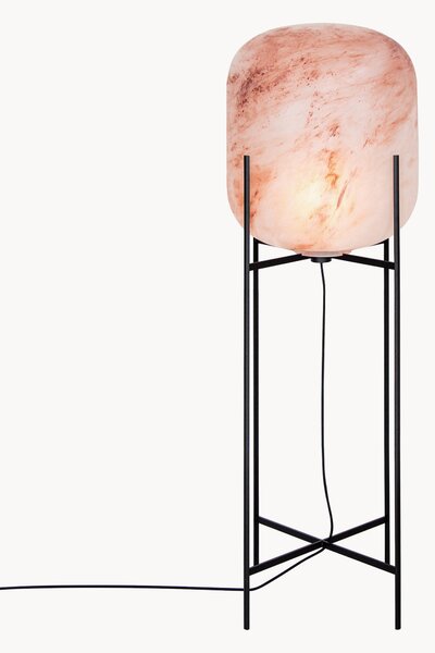 Lampada da terra grande in vetro soffiato Oda