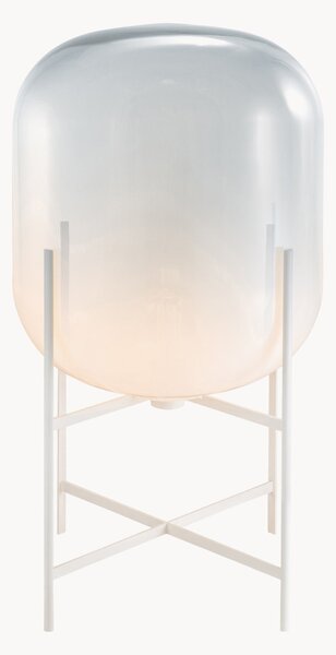 Lampada da terra piccola in vetro soffiato Oda