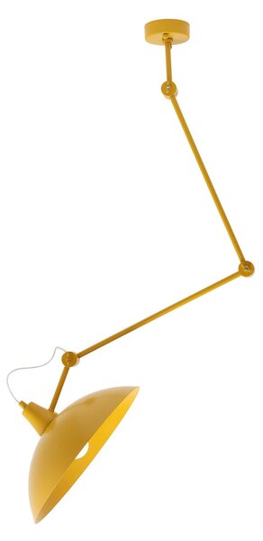 Lampada a sospensione ALDEX, Melos, dimmerabile, Giallo, Soggiorno, Metallo, Scandinavo