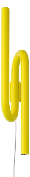 Applique da parete Foscarini, Tobia, Giallo, Soggiorno, Metallo, Design