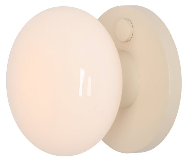 Applique da parete ALDEX, Flo, dimmerabile, Beige, Soggiorno, Metallo, Design