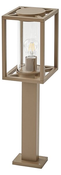 Lampade da esterno Lucande, Ferda, dimmerabile, Marrone / Ruggine, Terrazza, Alluminio, Moderno