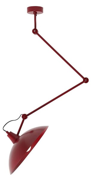 Lampada a sospensione ALDEX, Melos, dimmerabile, Rosso, Soggiorno, Metallo, Scandinavo