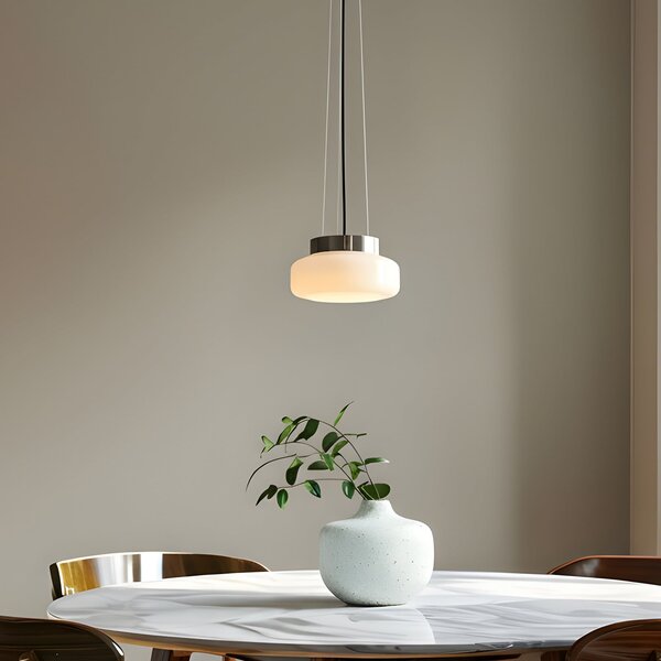 Lampada a sospensione ALDEX, BonBon, dimmerabile, Beige, Sala da pranzo, Vetro, Design