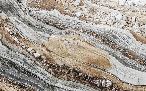 Carta da parati Motivi sorprendenti nella pietra naturale, Carta da parati 3d, Carta da parati popolare, u30846 - Tapeko.it