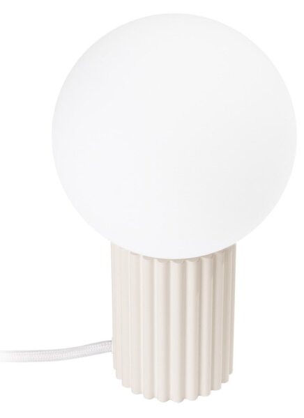 Lampade da tavolo SOLLUX LIGHTING, ORBI, Beige, Soggiorno, Alluminio