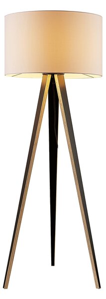 Lampada da terra Lucande, Bodhi, Bianco, Soggiorno, Tessuto / Tessile, Scandinavo
