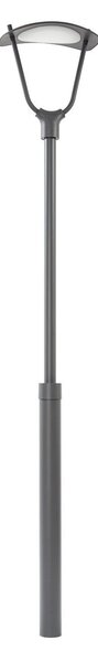 Lampade da esterno Lucande, Tarasu, Grigio, Terrazza, Alluminio, Moderno
