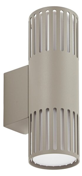 Lampade da esterno Lindby, Lurinda, dimmerabile, Grigio, Balcone, Metallo, Moderno