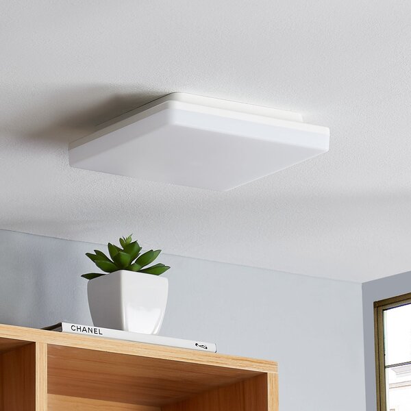 Plafoniera PRIOS, Artin, Bianco, Bagno, Plastica, Moderno