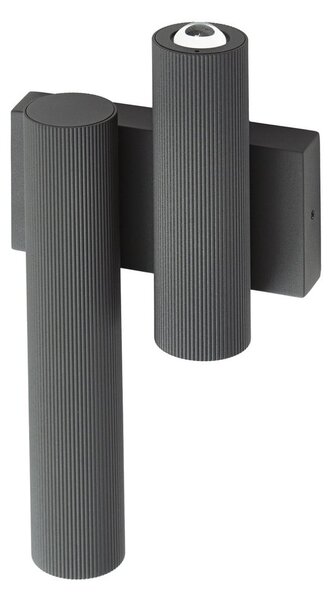 Lampade da esterno Lucande, Torvian, Nero, Terrazza, Metallo, Moderno