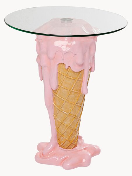 Tavolino rotondo Icecream, Ø 60 cm