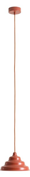 Lampada a sospensione ALDEX, Fala, dimmerabile, Rosso, Sala da pranzo, Metallo, Design